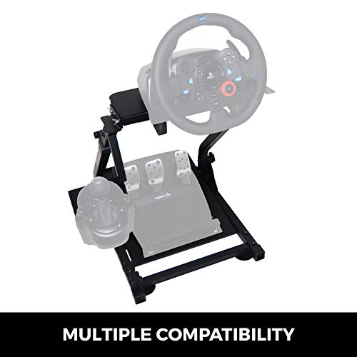 Vevor G29 G920 Racing Steering Wheel Stand,Fit For Logitech G27G25G29, Thrustmaster T80 T150 Tx F430 Gaming Wheel Stand, Wheel Pedals Not Included