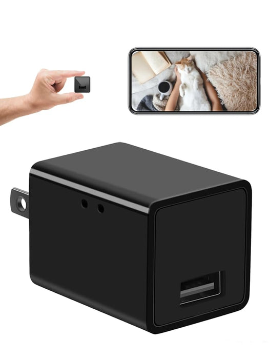 Uniqus 1080P WiFi Camera Detector Security Camera with Motion Detection, Cameras for Home Cameras for Security SurveillanceBlack