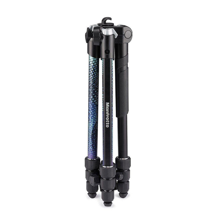 Manfrotto Element MII 4Section Aluminum Tripod with Ball Head, Blue