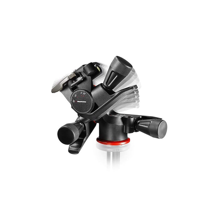 Manfrotto Xpro 3Way Head, Camera Tripod Head, 3Axis Movement, High Precision, Photography Equipment For Content Creation
