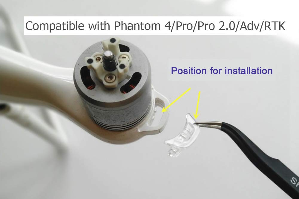 iMusk Original OEM Phantom 4 Motor Protective Side Buckle Transparent Lock Repairing Spare Parts for DJI Phantom 4 ProAdvRTK