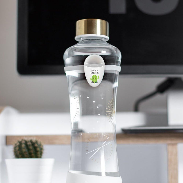 Uniqus Drink Water Reminder, Smart Light for Water Bottle, Fits Most Bottles, Lights Up when Time to Drink, Hidrate Smart Water