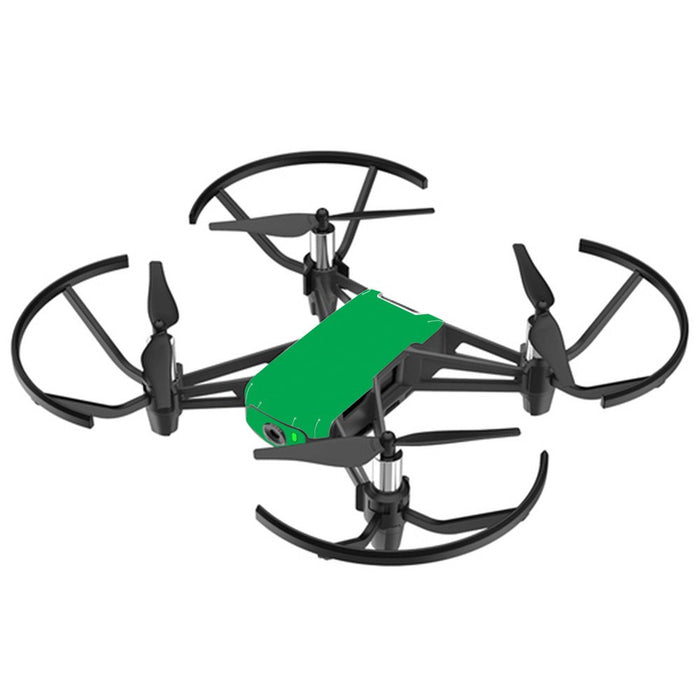 MightySkins Skin Compatible with DJI Ryze Tello Drone Solid Green Protective, Durable, and Unique Vinyl Decal wrap Cover