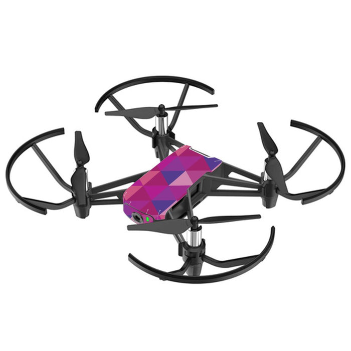MightySkins Skin Compatible With DJI Ryze Tello Drone Pink Kaleidoscope Protective, Durable, and Unique Vinyl Decal wrap cove