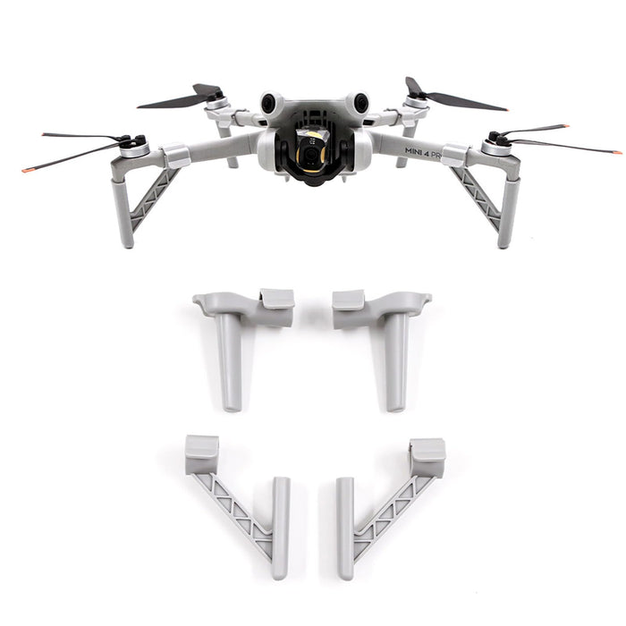 Craznick Landing Gear Extensions for DJI Mini 4 Pro Drone Heightening Bracket Leg Support Protector