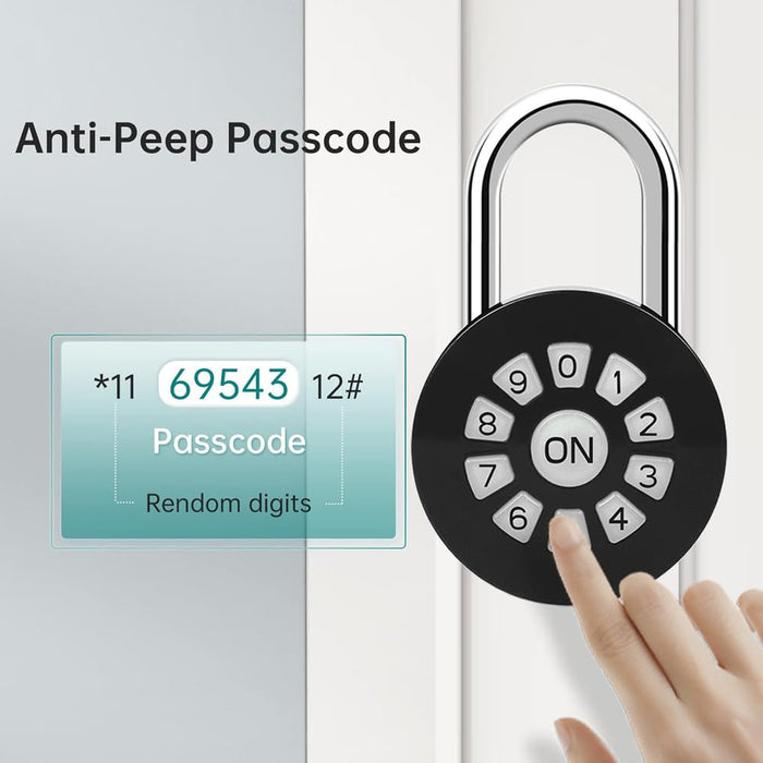 Smart Password Padlock  Passwordphone App Controliosandroid Padlock  Grant Remote Access Via Bluetooth  Pin Codes  Lock