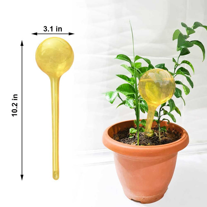 10pcs Plant Watering Globes Device, Plastic Plant SelfWatering Bulb, Flower Automatic Watering Planter Insert, Potted Plant Self