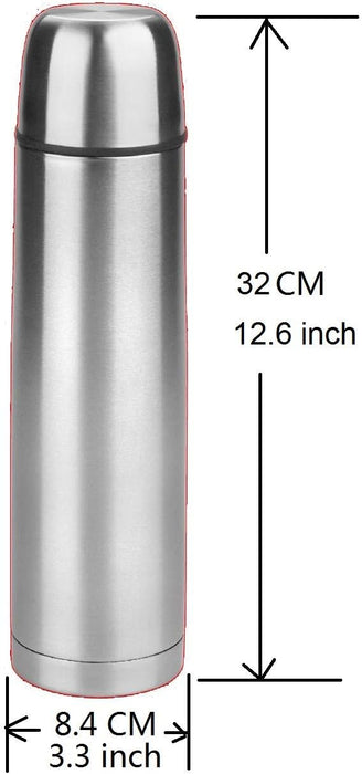 Leberna 34 Ounce Coffee Thermos Large Thermal Water Bottle for Tea Hot Cold Drinks Stainless Steel Vacuum Sealed Insulated