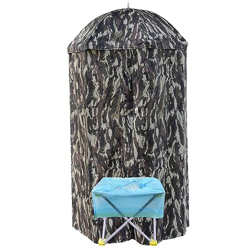 Portable Toilet Including Folding Chair And HeadWearing Tent,Liquid Waste Gel, Foldable Car Travel Toilet s Potty With Carry Bag