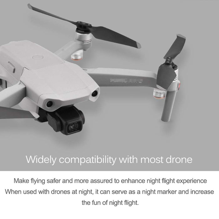 Uniqus Mini 4 Pro Drone Night Flight Light 4 Pcs, LED Lamp Night Navigation Recognition for DJI Mini 4 ProMini 3 ProMini 3