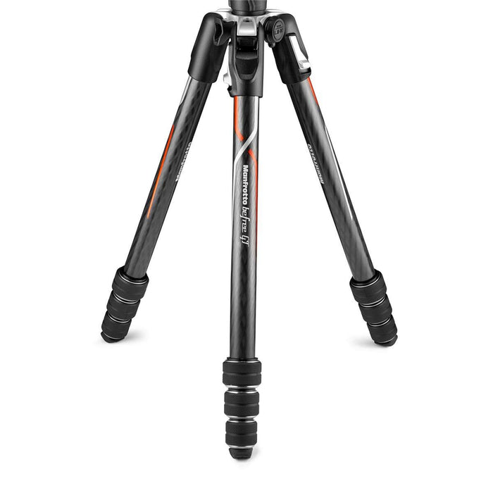 Manfrotto Befree Gt 4Section Carbon Fiber Travel Tripod With 496 Ball Head, Black