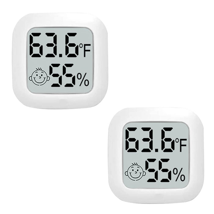 Indoor Thermometer, 2PCS Room Thermometer Indoor,Hygrometer Indoor Humidity, Hygrometer and Thermometer for Room Temperature