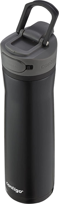 Contigo Cortland Chill 2.0 Stainless Steel Insulated Water Bottle, 24oz Autoseal SpillProof Lid Great for On The Go Keep Dri