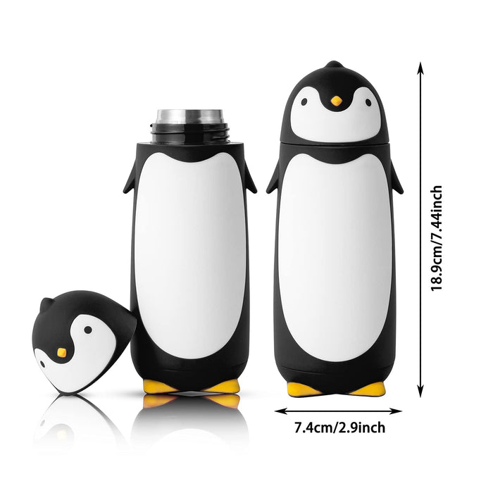 Penguin Stainless Steel Vacuum insulated tumblers Travel Mug Tea Water Bottle Coffee Flask