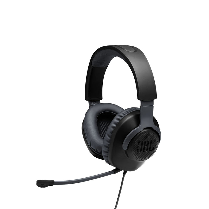 JBL Quantum 100 Wired OverEar Gaming Headphones Black, Large