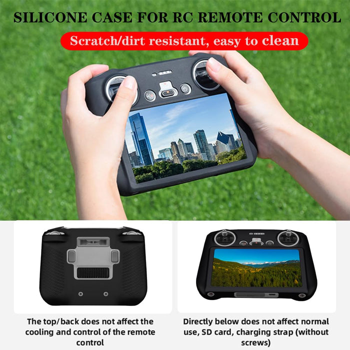 SHUAXI Screen Protector 3+1Pack Compatible with DJI Mini 3 Mini 3 ProMavic 3 RC Remote Controller, Tempered Glass Film High