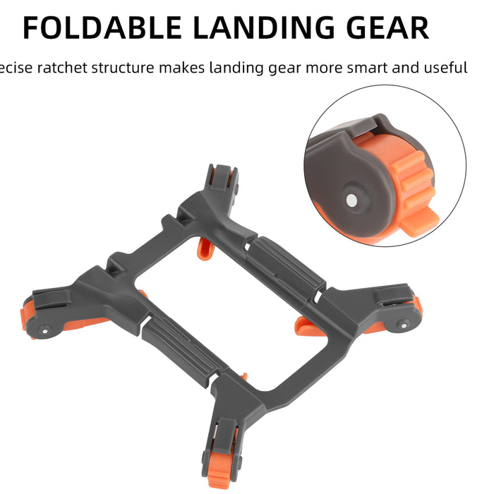 Spider Landing Gear Extension Leg Foldable Brackets Landing Gear Leg for DJI Mini 2SE Mavic Mini, Lightweight Drone Accessories