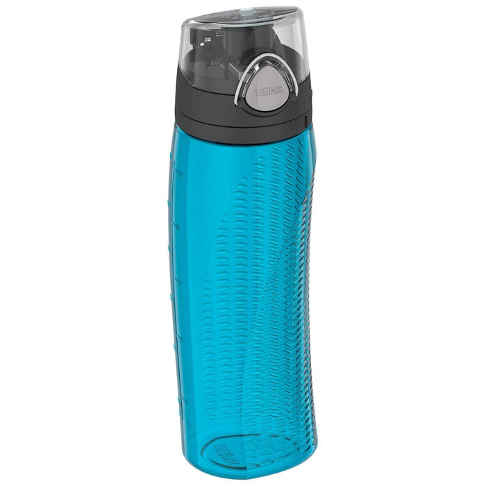 THERMOS 24oz BPA Free Hydration Bottle with Meter, Teal