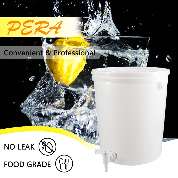 PERA 4 PACK Bottling Bucket Plastic Spigot, Spigot for Beer or Soda Homebrewing