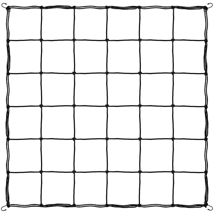 Uniqus 2x2FT Elastic Trellis Netting for Grow Tents, HeavyDuty Plant Net with Hooks, Flexible Hydroponics Support for Indoor Pl