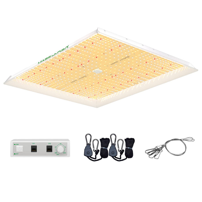 MARS HYDRO 2024 TS 3000 450W LED Grow Light for Indoor Plants Full Spectrum Commercial Grow Daisy Chain Plant Growing Lamp