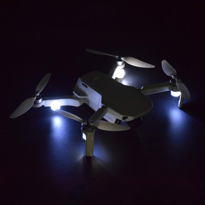 Drone LED Night Flight Signal Night Lights Flashing Light Strobe Lights Anti Collision Indicator Light Suitable for DJI Mini 3 Pr