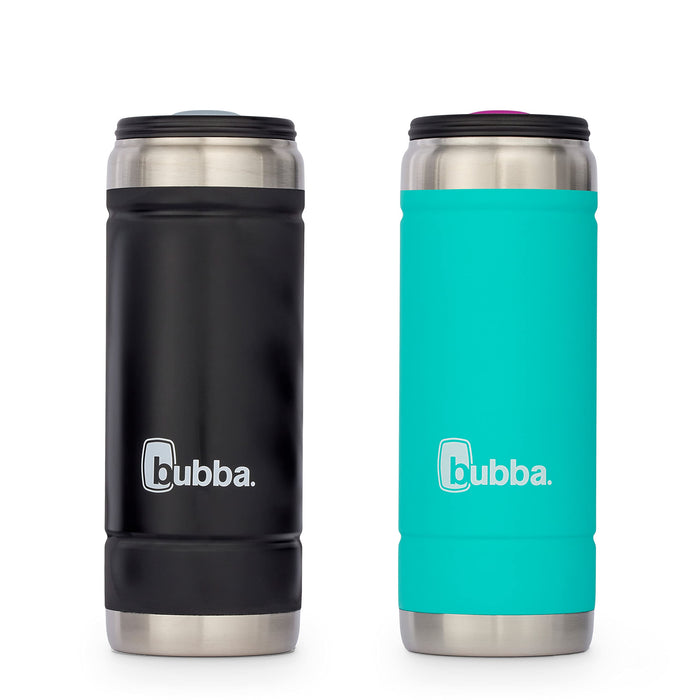 Bubba Trailblazer Tallboy VacuumInsulated Stainless Steel Tumbler with SpillProof Slider Lid, 18oz 2Pack Beverage Bottle Keeps