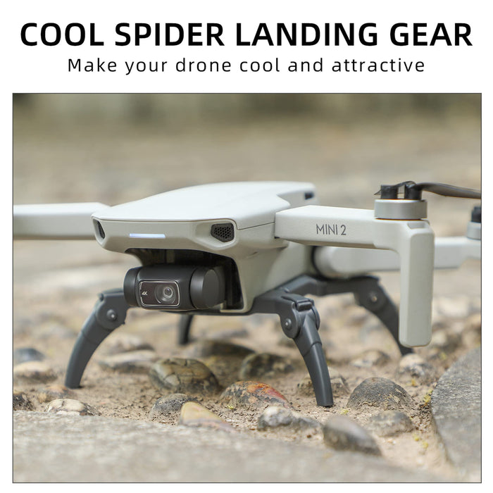 Spider Landing Gear Extension Leg Foldable Brackets Landing Gear Leg for DJI Mini 2SE Mavic Mini, Lightweight Drone Accessories