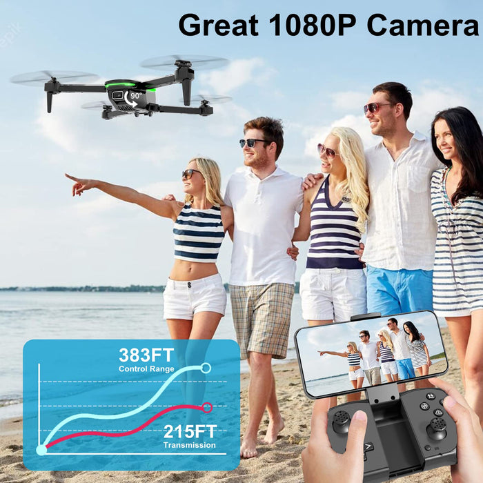 Oike Durable Drone with Camera for s Beginners and Kids, HD 1080P Remote Control Drones for Kids Foldable RC Quadcopter