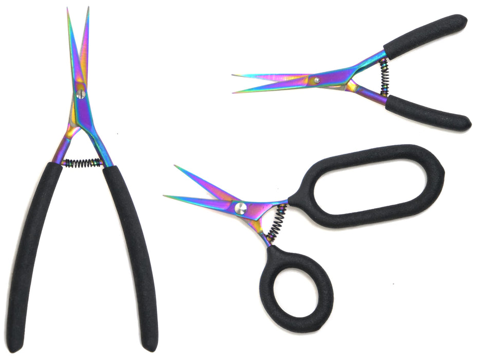 Dope Clips, Premium Gardening Scissors, Stainless Steel Non Stick Blade, Flowers, Bud, Pruning,Arts and Craft, Sharp Scissors