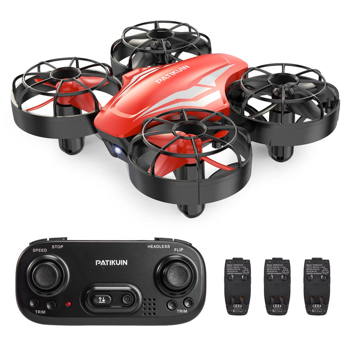 Mini Drone for Kids and Beginners Remote Control Quadcopter with 3 Modular Batteries Headless Mode Auto Hovering 3 Speed