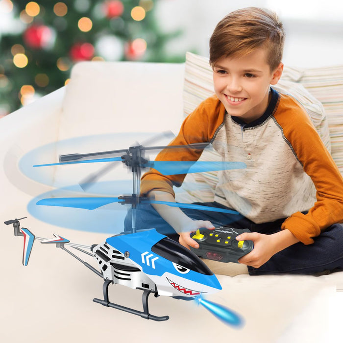 Remote Control Helicopter, RC Flying Toys for 6 7 8 9 Teens Years Old Boys Girls Birthday, 3.5 Channel RC Helicopter with Gyro