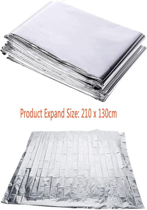 Uniqus 6 Pack High Silver Reflective Mylar Film, 83x 52 in, Garden Greenhouse Covering Foil Sheets for Plant Growth, Grow Room