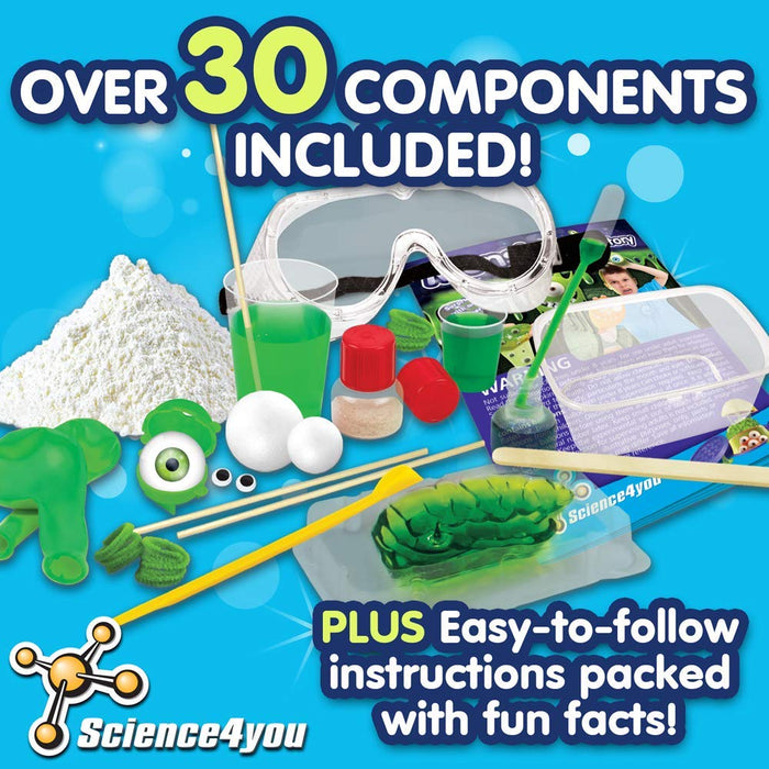 PlayMonster Science4you Monster Factory 13 Scary and Slimy Experiments to Learn About Science Fun, Education Activity for Kids Ages 8+