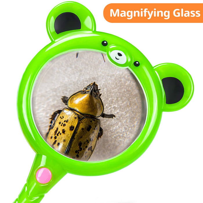 Bug Catcher Kit for Kids, Bug Catching Kit with Critter Keeper, Magnifying Glass, Insect Catcher, Bug Toys Bug Explorer Kit for Kids