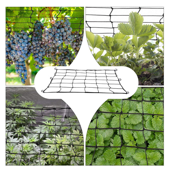 Hdviai Grow Tents Net Scrog Net Fits 3x3 4x4 4x2 Grow Tents 36 Growing Spaces for Plants Vegetables Garden 1 PCS