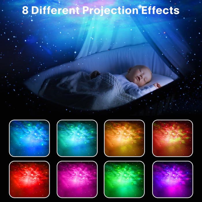 Ugemia Astronaut Galaxy Projector Night Light, Star Projector, Nebula Ceiling Lamp With Timer And Remote, For Kids Spacebuddy