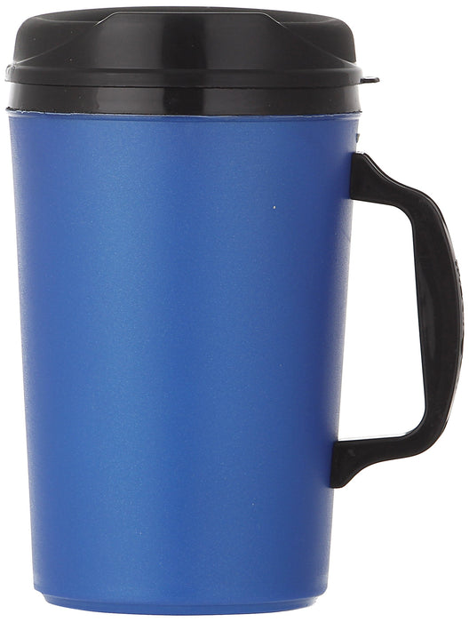 ThermoServ Foam Insulated Mug, 34Ounce, Pearl Dark Blue