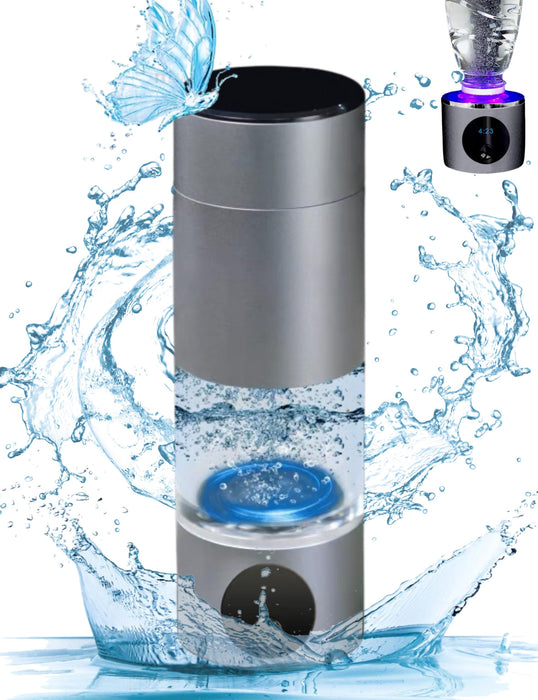 Bewinner Hydrogen Water Bottle Pro  2 In 1 Hydrogen Water Generator, Hydrogen Water Machine 10 Minutes 5000Ppb Superb Hydrogen