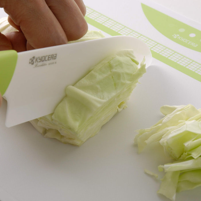 Kyocera 3Piece Advanced Ceramic Revolution Series Knife Set, Green