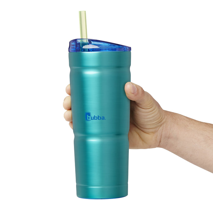 BUBBA BRANDS Envy S VacuumInsulated Stainless Steel Tumbler with Lid and Straw, 24oz Reusable Iced Coffee or Water Cup, BPAFree