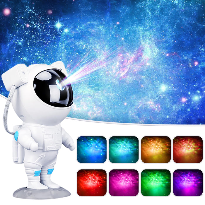 Ugemia Astronaut Galaxy Projector Night Light, Star Projector, Nebula Ceiling Lamp With Timer And Remote, For Kids Spacebuddy