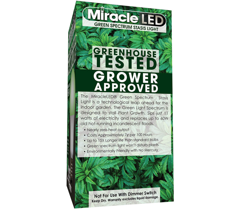 MiracleLED 604614 Green Spectrum Stasis Light, 1 Pack, 60W Grow Room