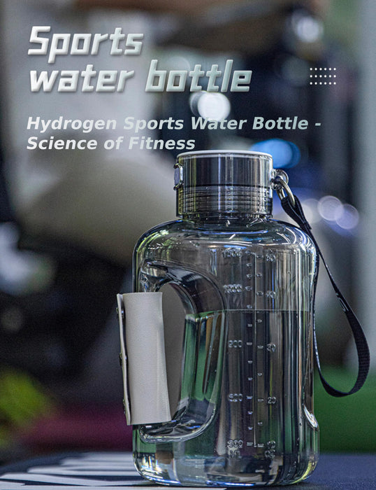 Bewinner Hydrogen Water Bottle With 1.5L Sports Design  Hydrogen Water Generator Spe Pem High Technology Waterionizer, Fitness