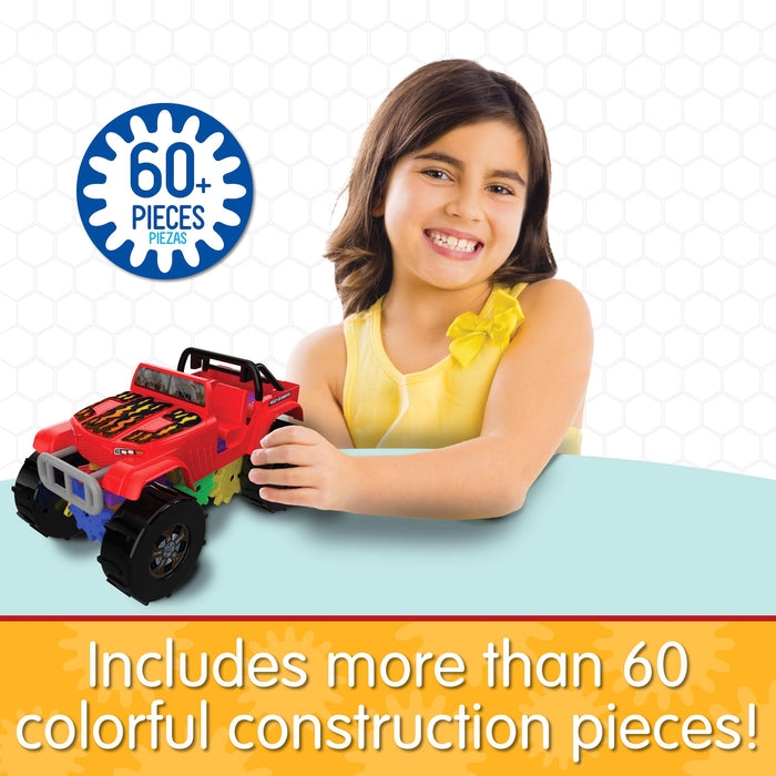 The Learning Journey: Mud Runner 60+ Pieces Kid Toys s for Boys Girls Ages 6 Years and Up STEM
