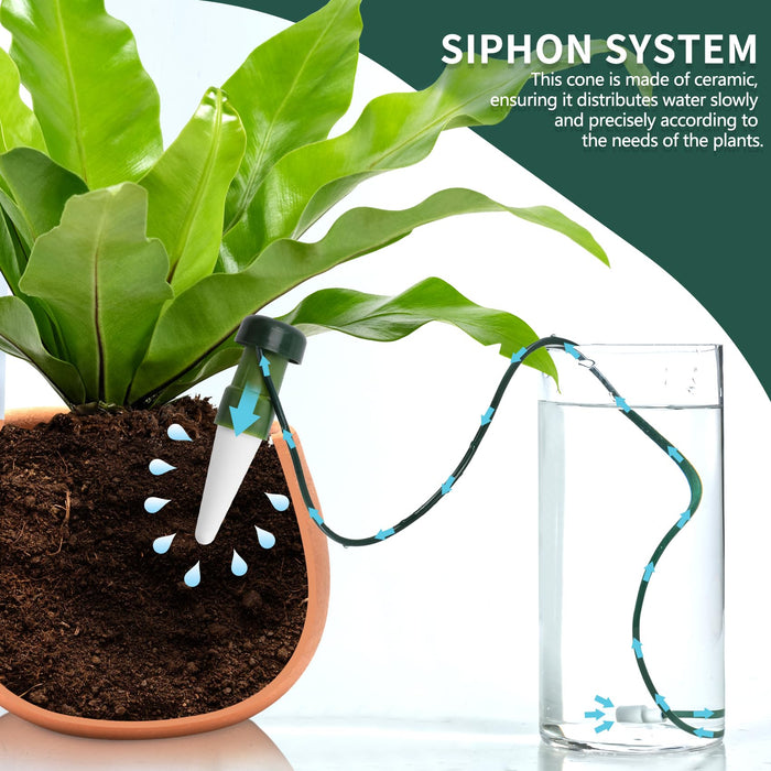BYDOLL Plant SelfWatering Stakes Automatic Plant Watering Spikes for Indoor or Outdoor Plants,Houseplant Insert Watering Devices
