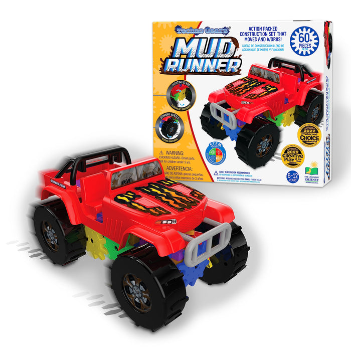 The Learning Journey: Mud Runner 60+ Pieces Kid Toys s for Boys Girls Ages 6 Years and Up STEM