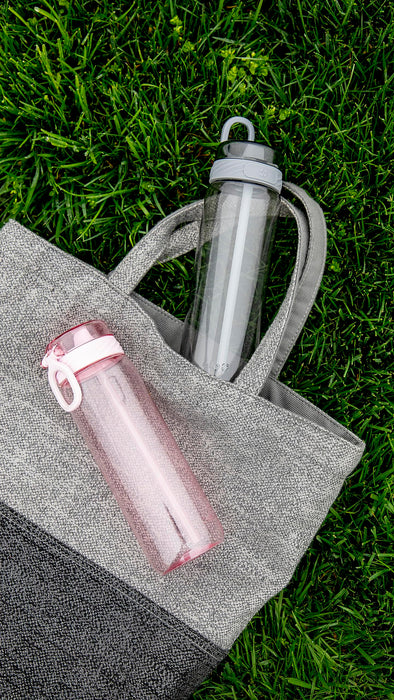 Ello 28oz Cooper BPAFree Tritan Water Bottle with Silicone Straw and Carry Loop for Sports and Travel