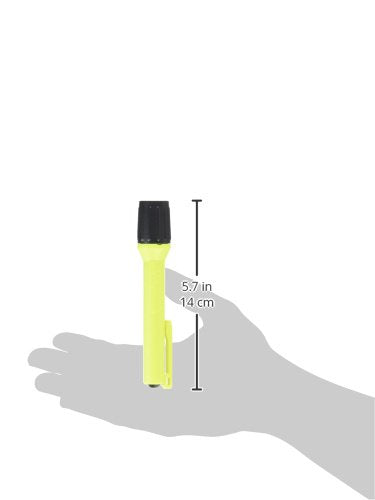 Streamlight 2AAA ProPolymer HAZ-LO with Alkaline Batteries, 66500 - Clam - Yellow
