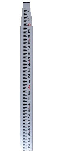 CST/berger 06-916 Measuremark 16-Foot Grade Rod in Feet, Tenths and Hundredths